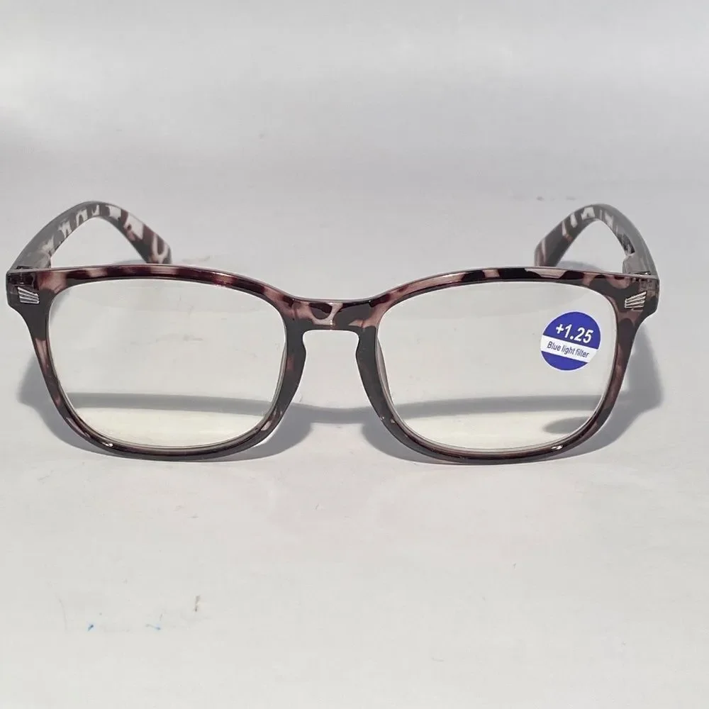 1478 Colette 1.25 Tortoise Reading Glasses Soft Butterfly Readers NWT